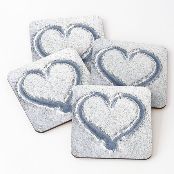 Item preview, snow heart 2024 tileartwork designed and sold by tileartwork.