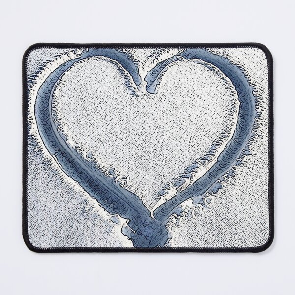 Item preview, snow heart 2024 tileartwork designed and sold by tileartwork.
