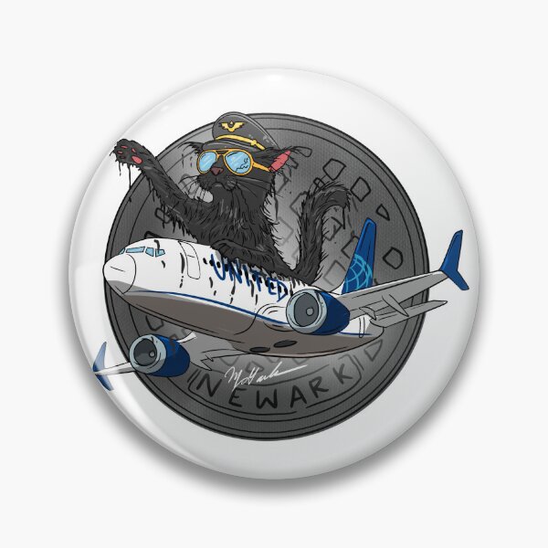 Item preview, Sewer cat united airlines  designed and sold by Michael Garber.