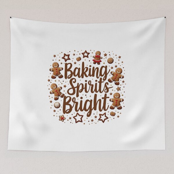 Item preview, Baking Spirits Bright designed and sold by  MAD's Recreation Studio.