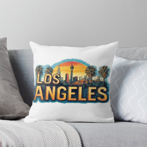 Item preview, Retro Los Angeles Skyline Sunset Vibe designed and sold by GameWeave.