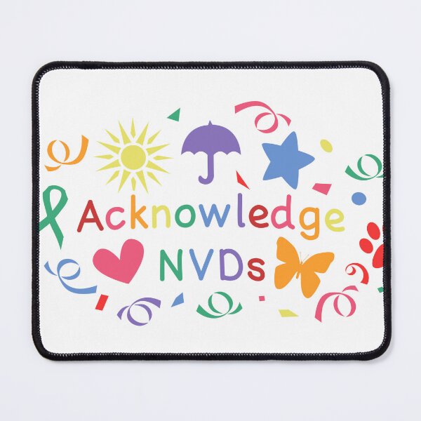 Item preview, Acknowledge NVDs (Colorful) designed and sold by StarsXChaser.