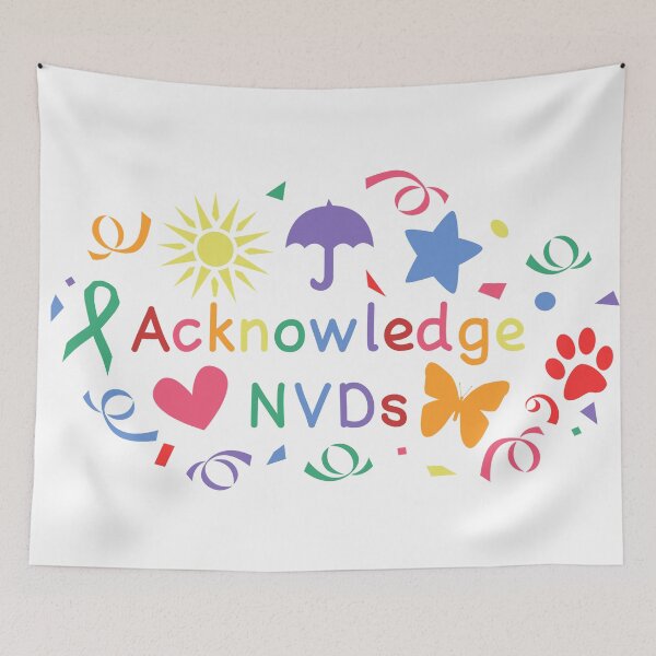 Item preview, Acknowledge NVDs (Colorful) designed and sold by StarsXChaser.