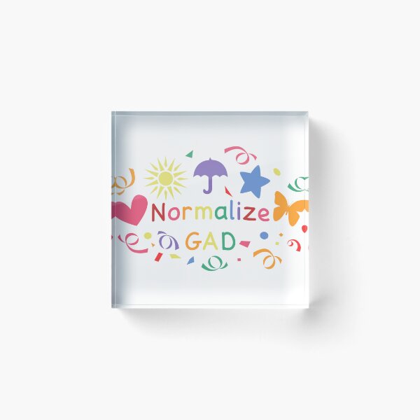 Item preview, Normalize GAD (Colorful) designed and sold by StarsXChaser.