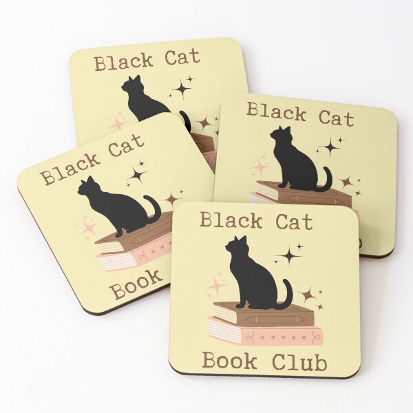Item preview, Black Cat Book Club designed and sold by BumbleFumble.