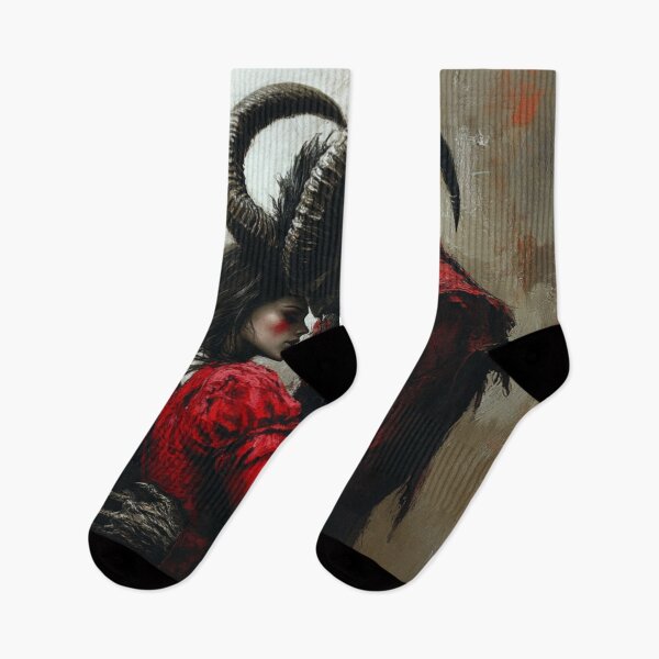 Item preview, Satan and his lover designed and sold by CursedbyLilith.
