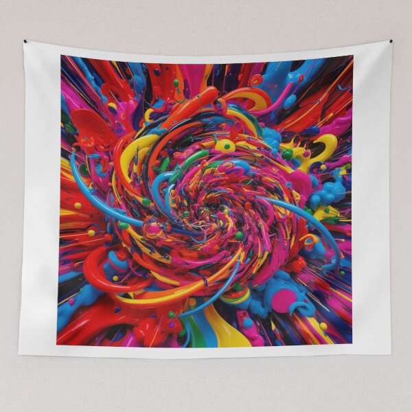 Item preview, Chromatic Chaos designed and sold by StickersRyous.