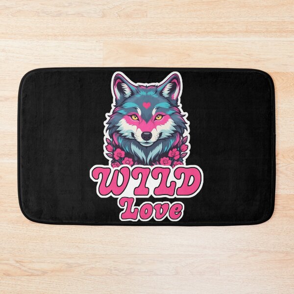 Item preview, Valentine's Wild Love Wolf Heart for Valentines Day designed and sold by wingstar.