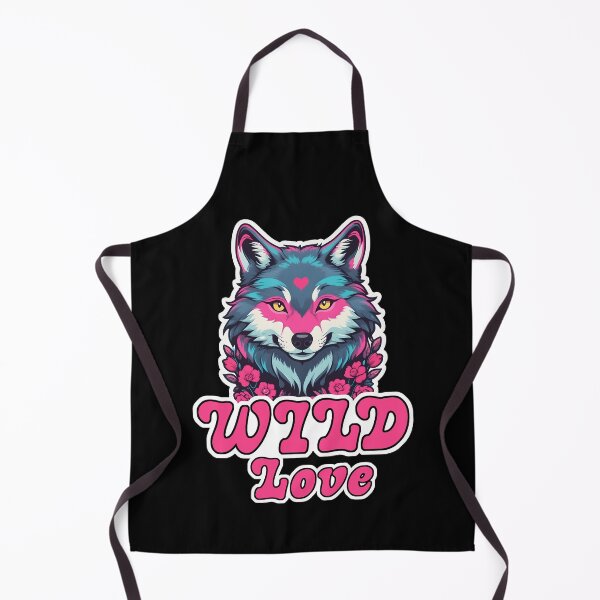 Item preview, Valentine's Wild Love Wolf Heart for Valentines Day designed and sold by wingstar.