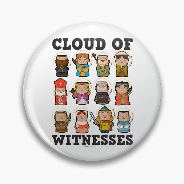 Item preview, Cloud of Witnesses (Hebrews 12:1) - Saints designed and sold by artjuniverse.