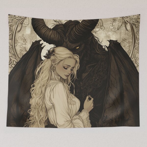 Item preview, Satanic Lovers designed and sold by CursedbyLilith.