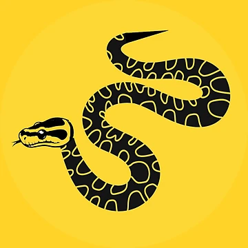 Artwork thumbnail, Python  by Q Art & Design 
