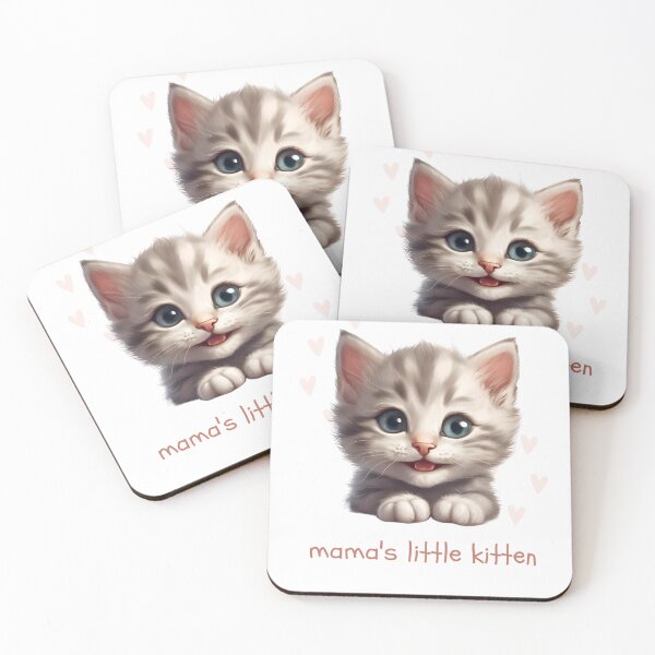 Item preview, Mama's little kitten designed and sold by Letícia Matos.