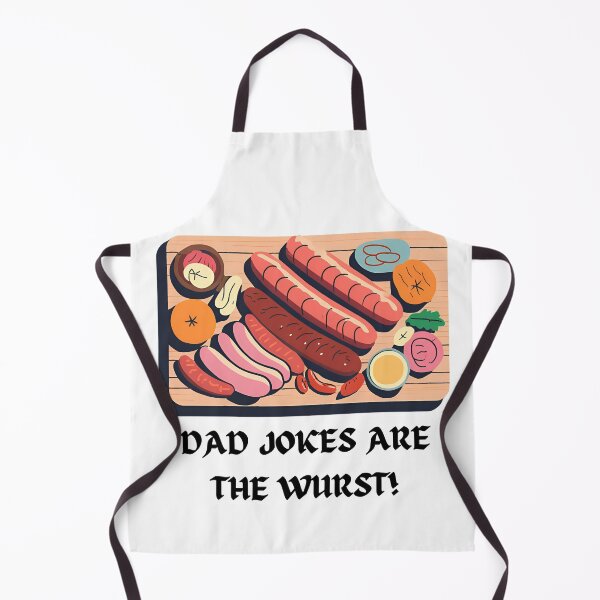 Item preview, Dad jokes are the Wurst. designed and sold by NicMacTees.