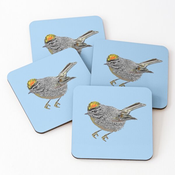 Item preview, Golden-crowned Kinglet Black Alternate Design  designed and sold by designsasstultd.