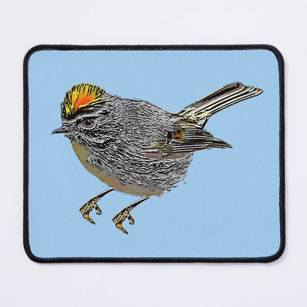 Item preview, Golden-crowned Kinglet Black Alternate Design designed and sold by designsasstultd.