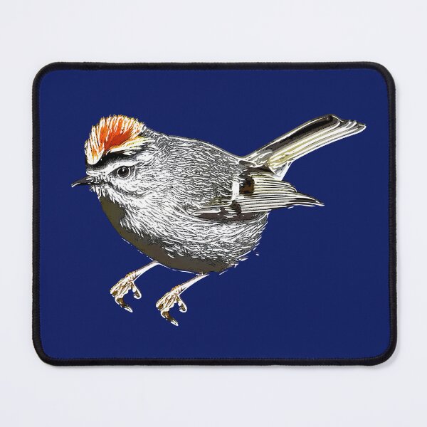 Item preview, Golden-crowned Kinglet White Alternate Design designed and sold by designsasstultd.