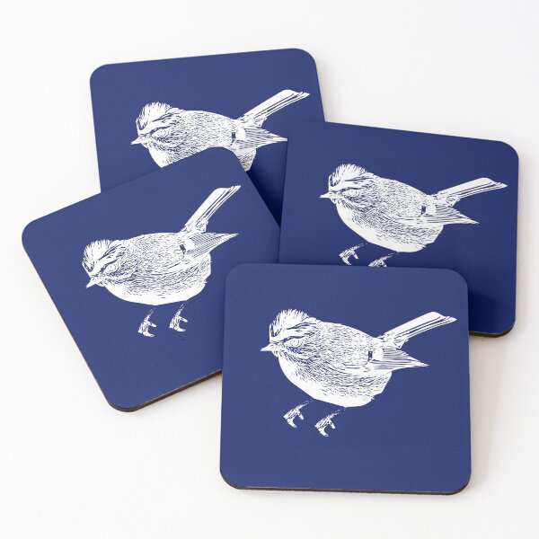 Item preview, Golden-crowned Kinglet White Design  designed and sold by designsasstultd.