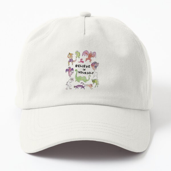 Believe In Yourself - Cryptid Creatures Dad Hat