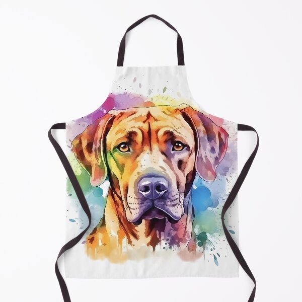 Item preview, Rhodesian Ridgeback | Colorful Watercolor Design #4 designed and sold by MatsurexDesigns.