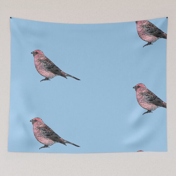 Item preview, Pine Grosbeak Black Alternate Design  designed and sold by designsasstultd.