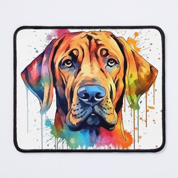 Item preview, Rhodesian Ridgeback | Colorful Watercolor Design #7 designed and sold by MatsurexDesigns.