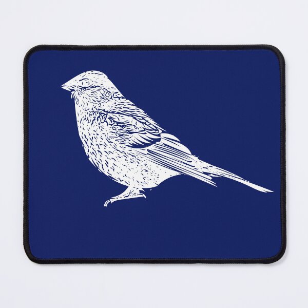 Item preview, Pine Grosbeak White Design designed and sold by designsasstultd.