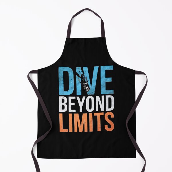 Item preview, Dive Beyond Limits - Inspirational Scuba Diving T-Shirt Design designed and sold by Peycer.