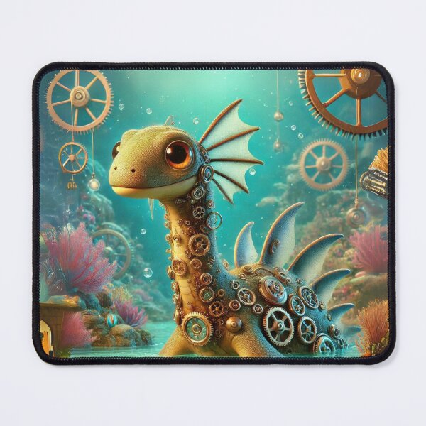 Item preview, Steampunk Elasmosaurus designed and sold by Sillytoe.