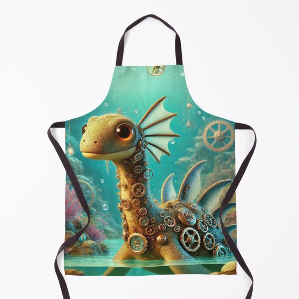 Item preview, Steampunk Elasmosaurus designed and sold by Sillytoe.
