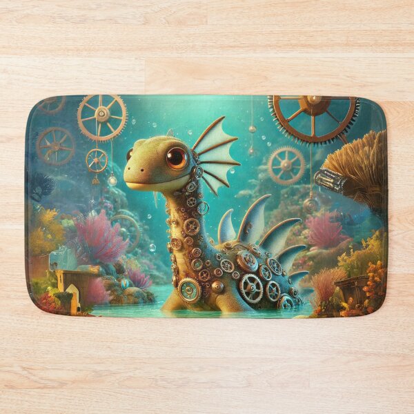 Item preview, Steampunk Elasmosaurus designed and sold by Sillytoe.