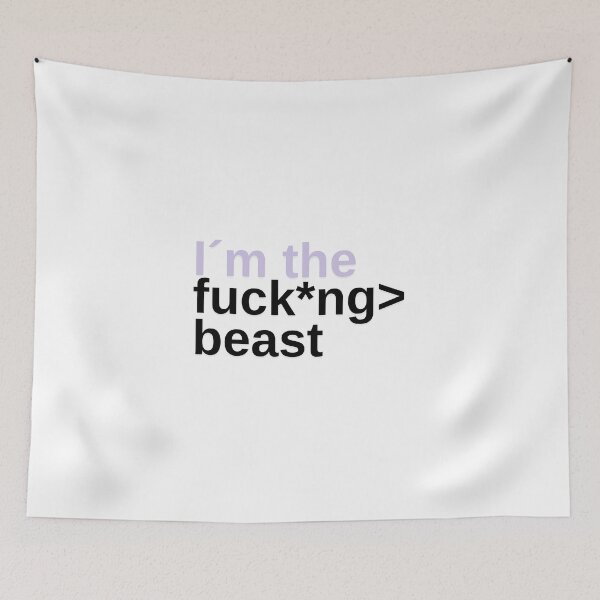 Item preview, I´M THE BEAST designed and sold by THE OASIS.