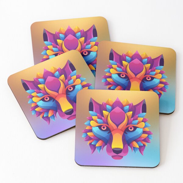 Item preview, FOX GRAPHIC PASTEL FOX DESIGN  designed and sold by OnlineTshirtMan.