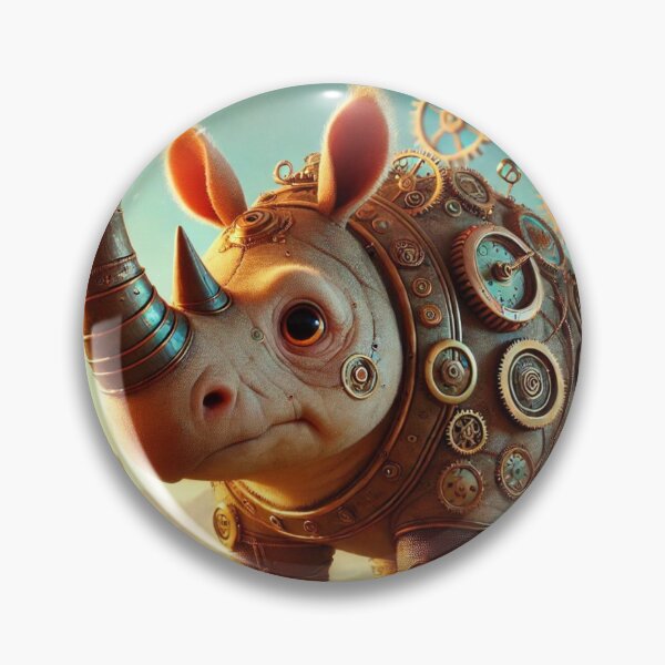 Item preview, Steampunk Elasmotherium designed and sold by Sillytoe.
