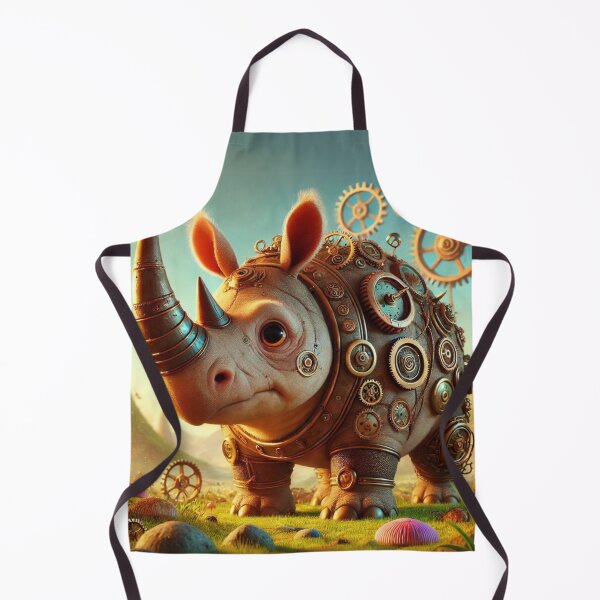 Item preview, Steampunk Elasmotherium designed and sold by Sillytoe.