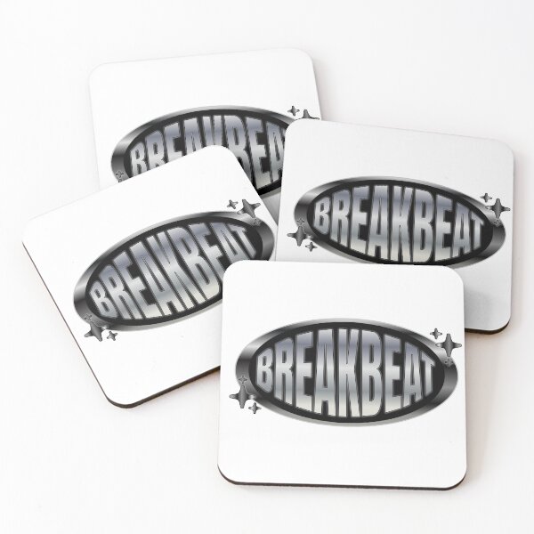 Artikelvorschau, BREAKBEAT – Y2K Chrome (dunkel) entworfen und verkauft von Discothreadz.