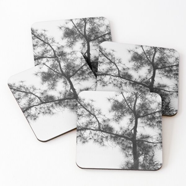 Item preview, Wispy Casuarina Tree Silhouette Abstract Design designed and sold by Anjuna Sainath.