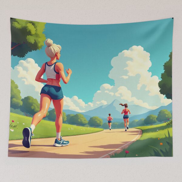 Item preview, "Runners of the Park" designed and sold by Tecno-Art-Land.