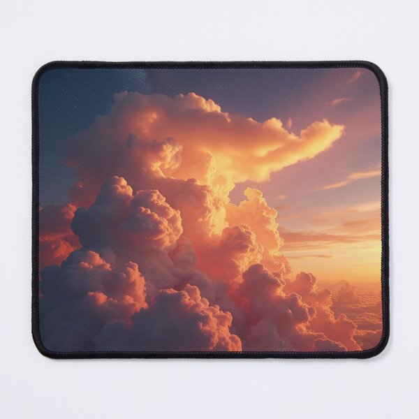 Item preview, Cloud burst at sunset designed and sold by Rompecabezas.