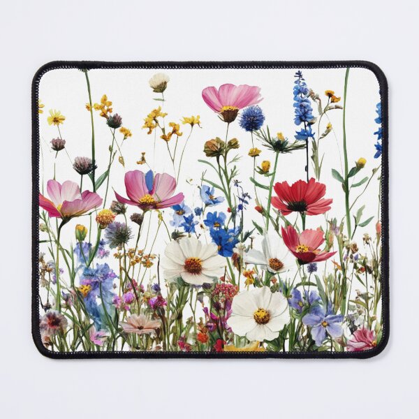 Item preview, wild flowers garden colorful designed and sold by GinnyGi.