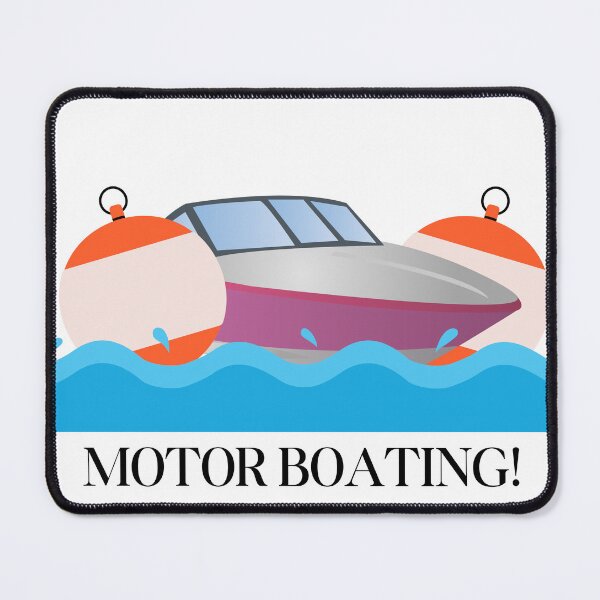 Item preview, Motor boating.  designed and sold by NicMacTees.