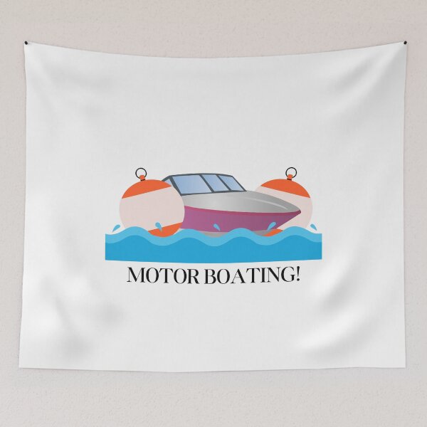 Item preview, Motor boating.  designed and sold by NicMacTees.