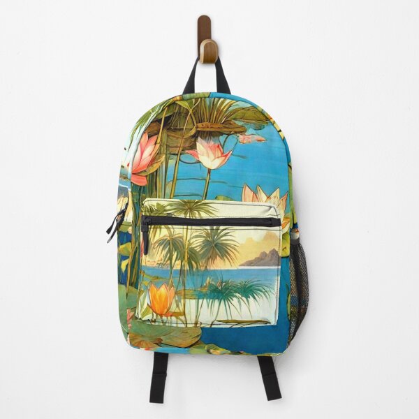 Item preview, Lotus and reeds on still waters. designed and sold by MarilynBaldey7.