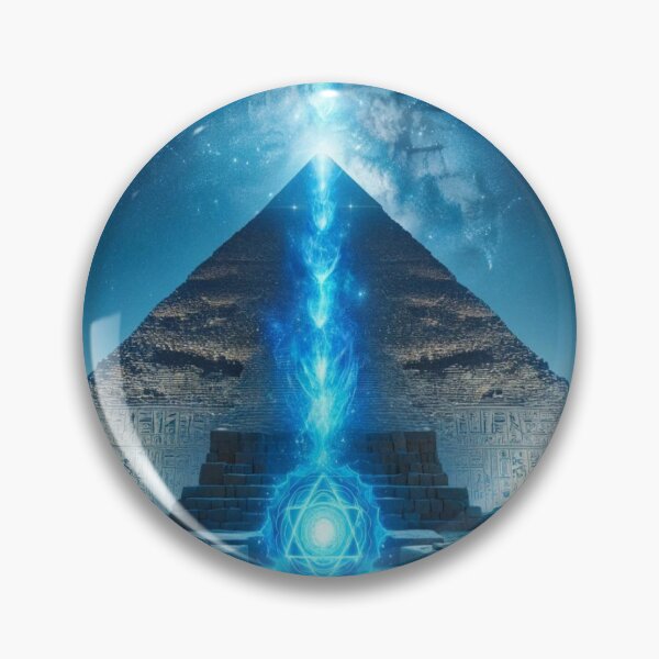Item preview, Great Pyramid - Throat Chakra of the Earth and Cosmic Communication designed and sold by Te-Ane.
