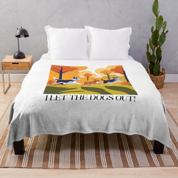 Item preview, I let the dogs out.  designed and sold by NicMacTees.