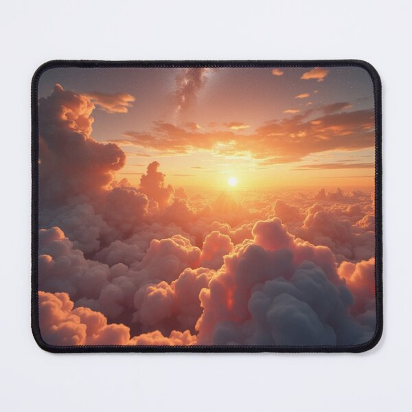 Item preview, Images of an abundance of clouds at sunset designed and sold by Rompecabezas.