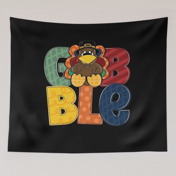 Item preview, Thanksgiving Day Gobble Turkey Trot Funny designed and sold by smartrocket.