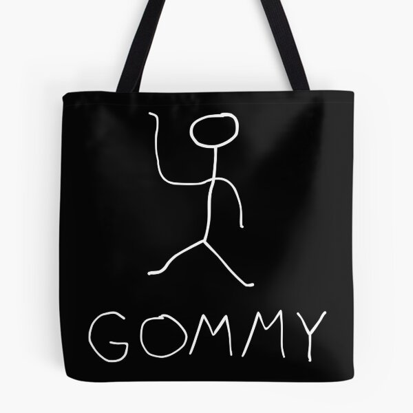 Item preview, gommy (white on black) designed and sold by SushiLiz.
