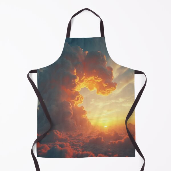 Item preview, Cloud burst at sunset designed and sold by Rompecabezas.
