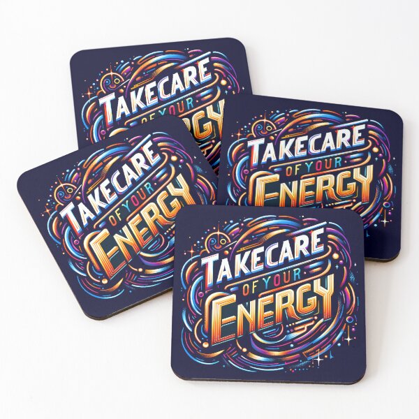 Item preview, Take care of your energy, typography designed and sold by maxmaj.